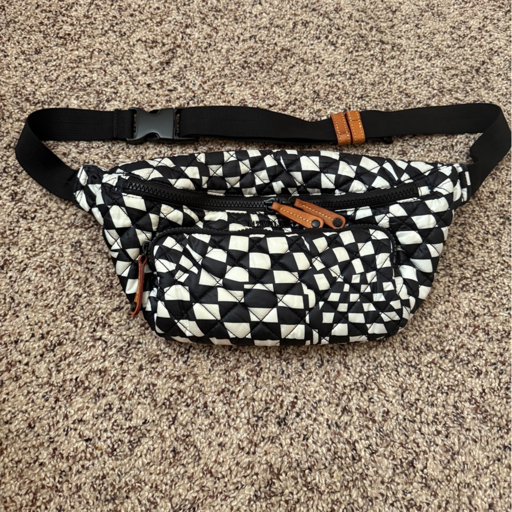 MZ Wallace Checkered Metro Sling Bag